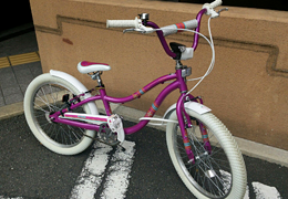 京都市鴨東駐車場レンタサイクルこども用自転車