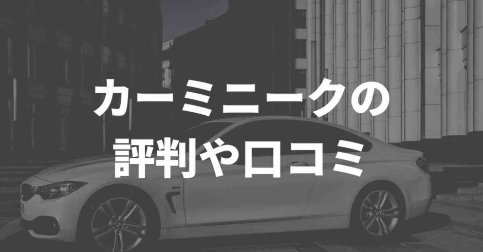 カーミニーク評判や口コミ