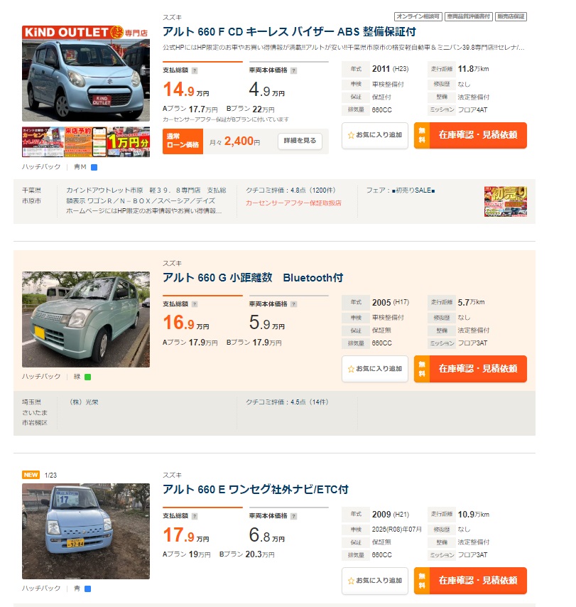 スズキ・アルト