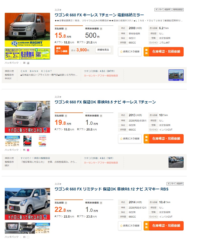 スズキ・ワゴンR